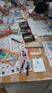 堺市こども英会話ピアランゲージサマープログラム2015クラフト3